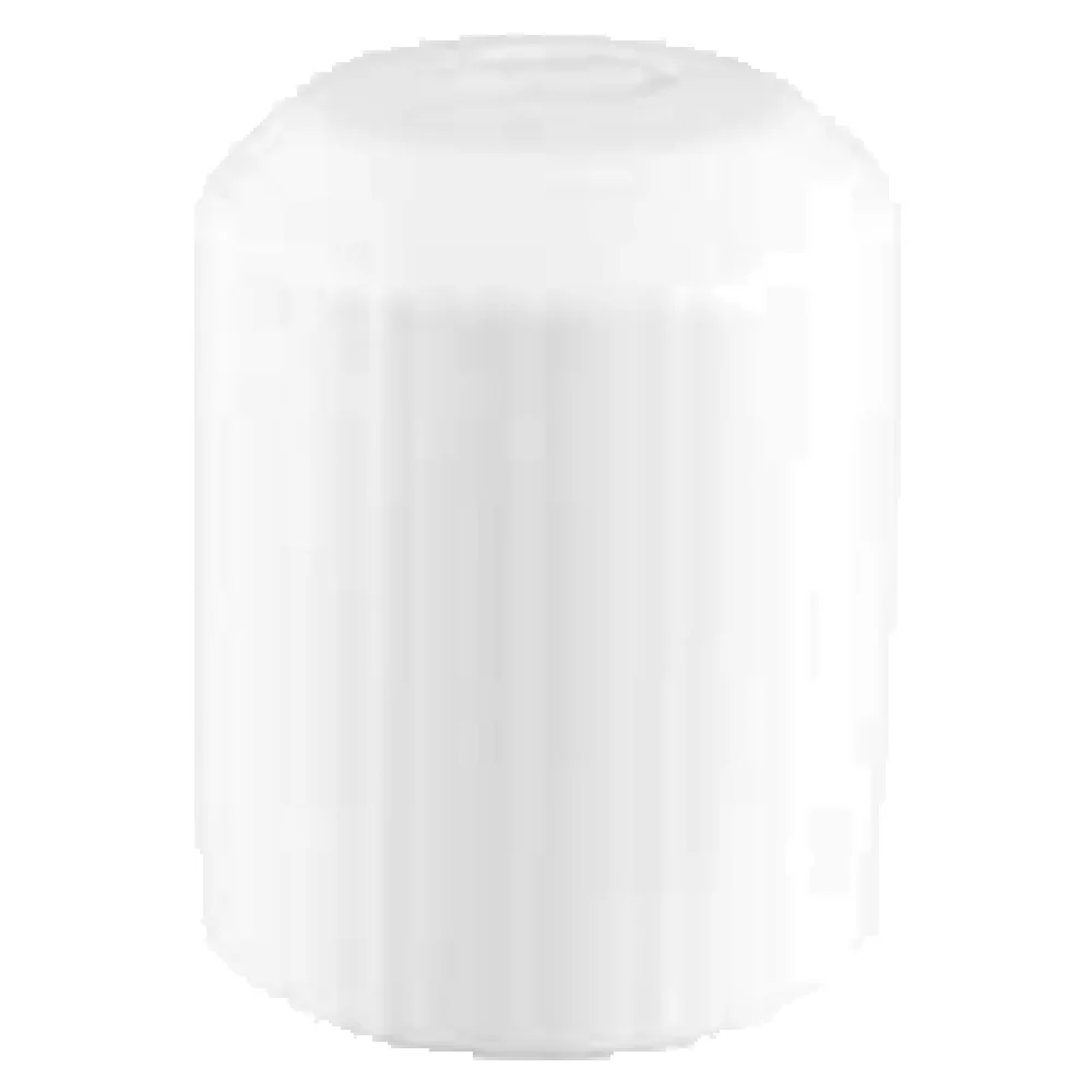 Vertex China CB-PS-BD 2-1/4 Inch Round Pepper Shaker Porcelain Embossed