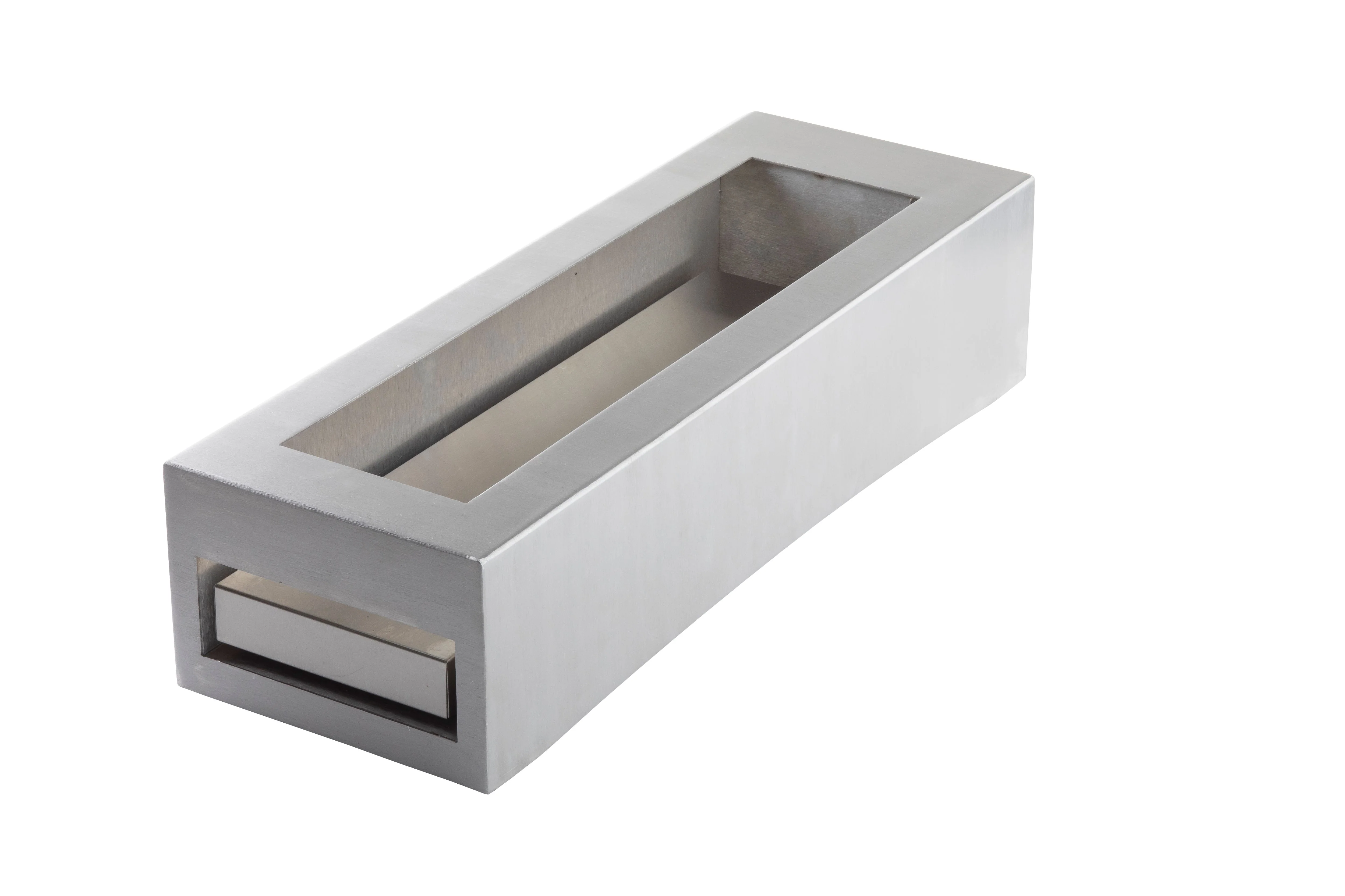 Tablecraft CW40212BRA 25-1/4 Inch Cooling Station Brushed Stainless Steel Display