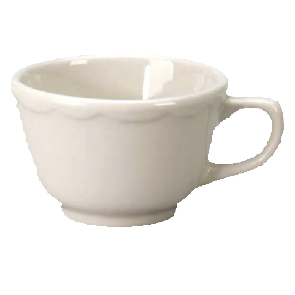 Vertex China CSC-1 7-1/4 Oz. Scratch Resistant China Cup Vitrified White