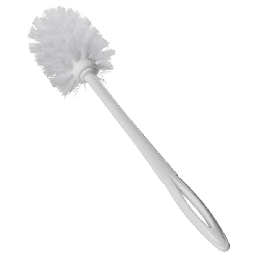 Rubbermaid FG631000WHT 14-1/2 Inch Toilet Bowl Brush with Plastic Handle White Polypropylene