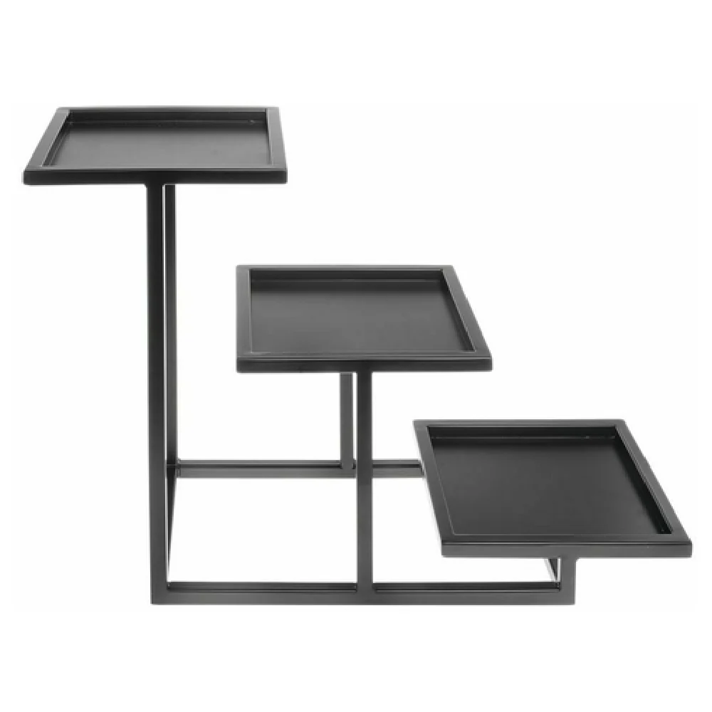 Hubert 12448 Cerve Collection Bowl Holder 3-tier 8