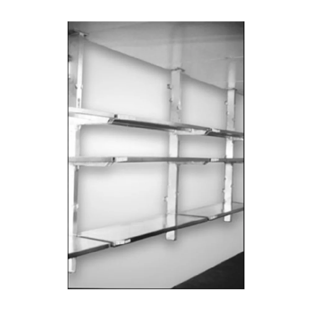 New Age Industrial 95631 Left Upright Wall Mount Cantilever Steel 12 Inch Centers New Age Industrial 95631 Left Upright Wall Mount Cantilever Steel 12 Inch Centers