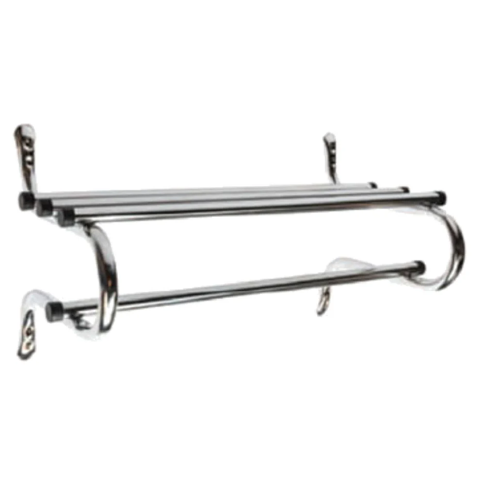 Central Specialties TMK-36 36 Inch Coat Rack Metal Zinc Plated with Black End Caps Central Specialties TMK-36 36 Inch Coat Rack Metal Zinc Plated with Black End Caps