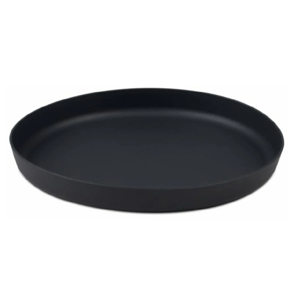 JB Prince RB220 4.7 Inch Round Plate Plastic Gray Made in France