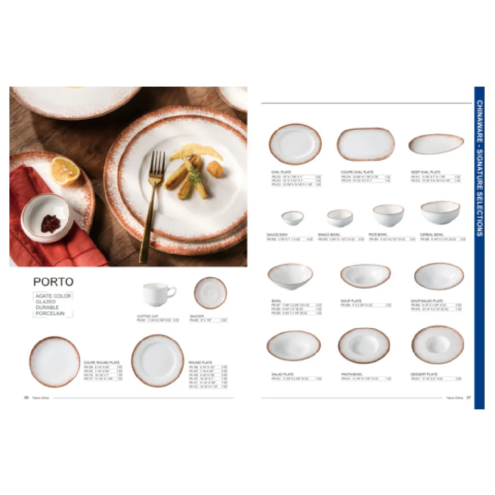 Yanco PR-106 6 1/4 Inch Diameter Round Plate China Dishwasher Safe Pack of 36 Yanco PR-106 6 1/4 Inch Diameter Round Plate China Dishwasher Safe Pack of 36