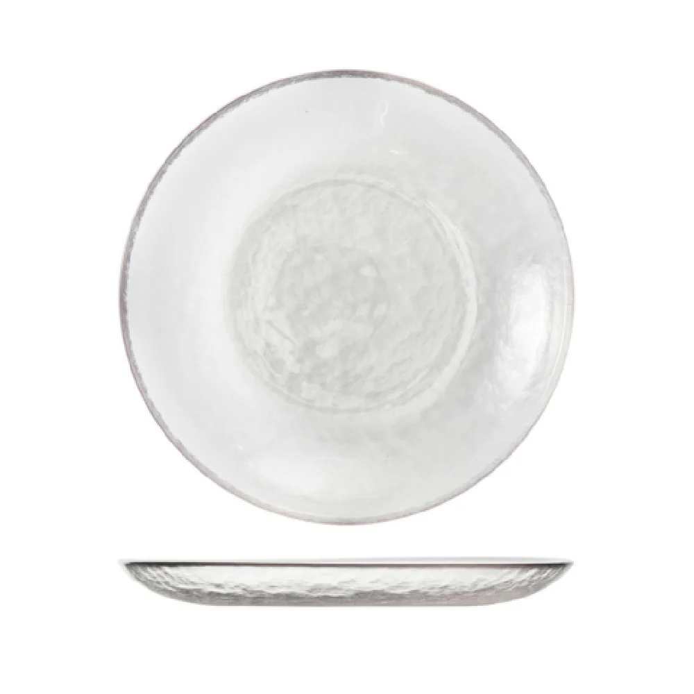 Fortessa 2700.CLEAR.02 8 Inch Dishwasher Safe Round Salad Plate Glass Fortessa 2700.CLEAR.02 8 Inch Dishwasher Safe Round Salad Plate Glass