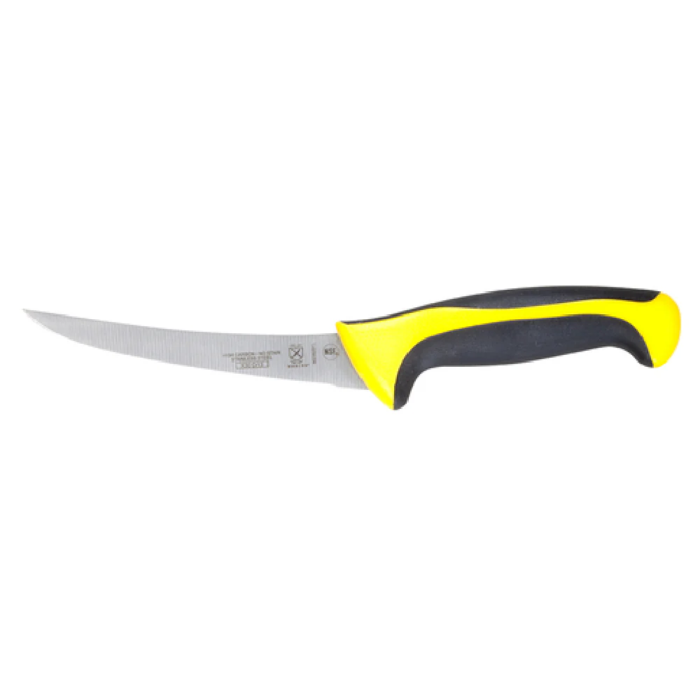 Mercer Culinary M23820YL 6 Inch Curved Boning Knife High Carbon Steel Yellow Handle