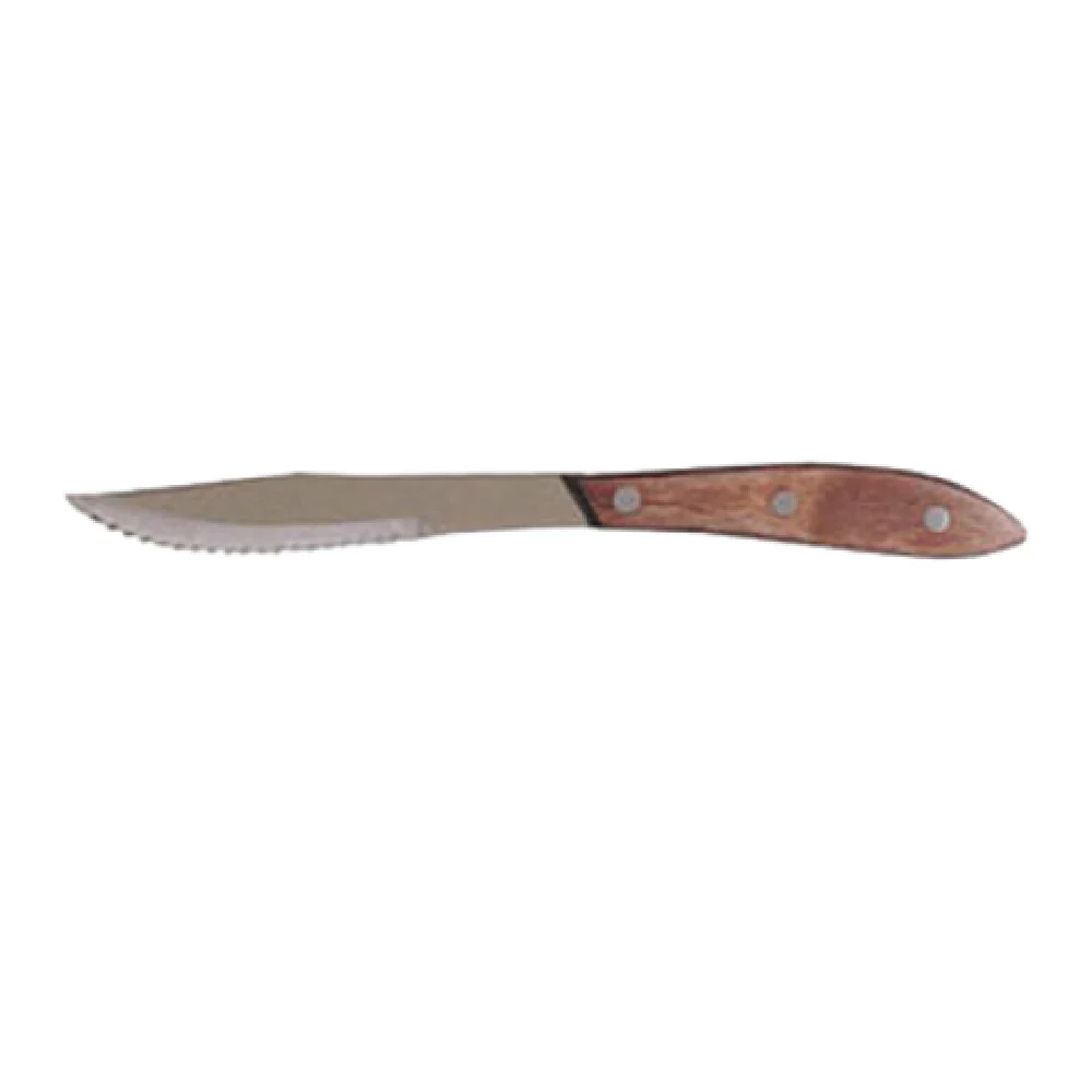 1880 Hospitality SK-812 4-1/4 Inch Blade Pointed Tip Steak Knife Pakka Wood Handle 1880 Hospitality SK-812 4-1/4 Inch Blade Pointed Tip Steak Knife Pakka Wood Handle