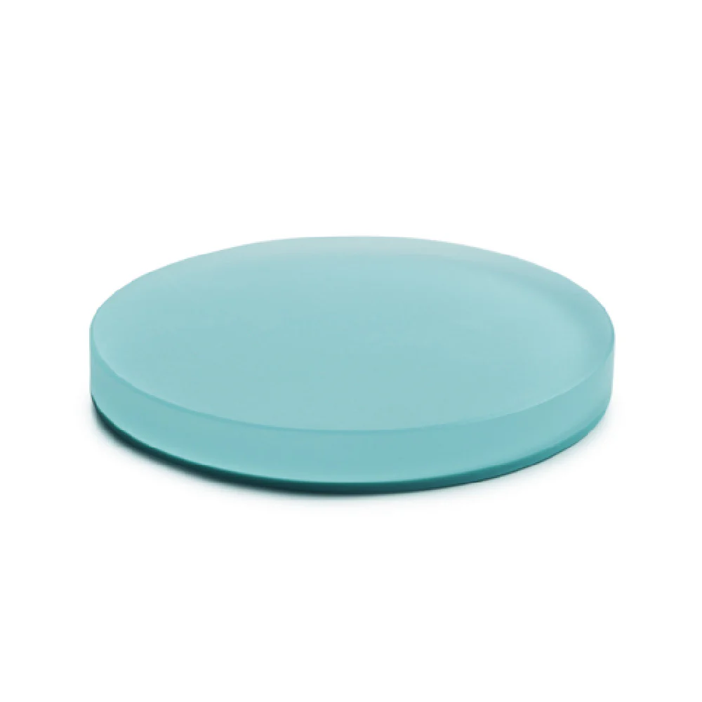 Revol 660470 3.15 Inch Round Pastry Support Food Safe Lagoon Resin Revol 660470 3.15 Inch Round Pastry Support Food Safe Lagoon Resin