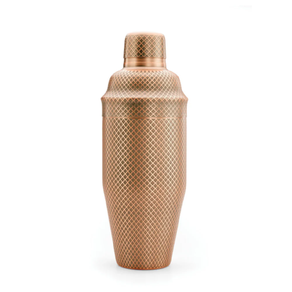 Mercer Culinary M37205ACP 24 Oz Japanese Cocktail Shaker Antique Copper Stainless Steel Mercer Culinary M37205ACP 24 Oz Japanese Cocktail Shaker Antique Copper Stainless Steel