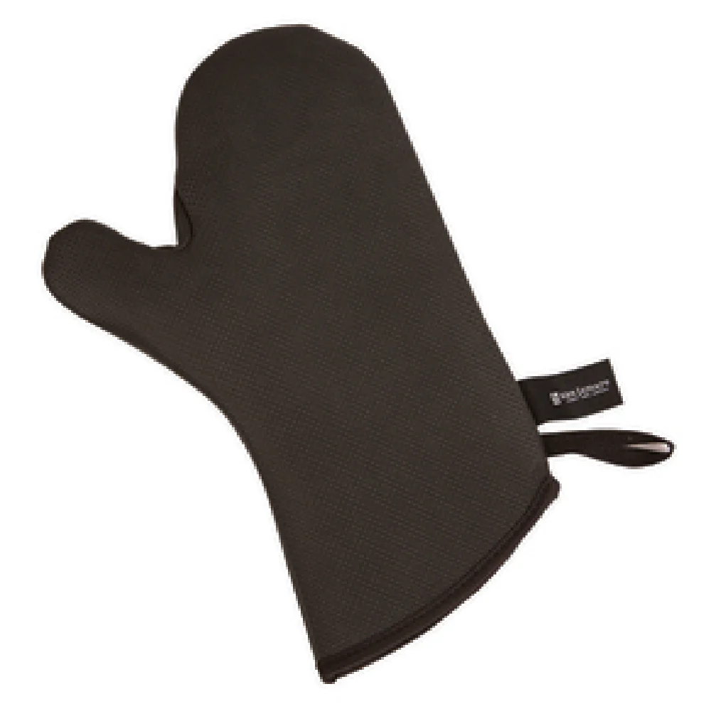 Carlisle UCMX13BK 13 Inch Oven Mitt Neoprene Black Stain Resistant and Dishwasher Safe