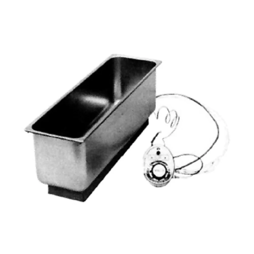 Wells HMP-6DU 6.38 Inch Electric Food Warmer with Drain Stainless Steel