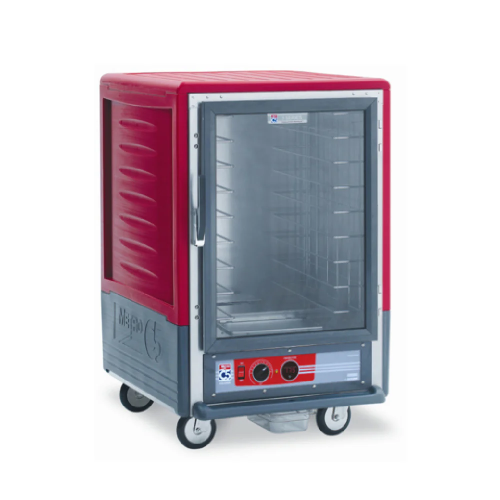 Metro C535-HLFC-4A 28 Inch Mobile Insulated Heated Cabinet with Red Insulation Armour Metro C535-HLFC-4A 28 Inch Mobile Insulated Heated Cabinet with Red Insulation Armour