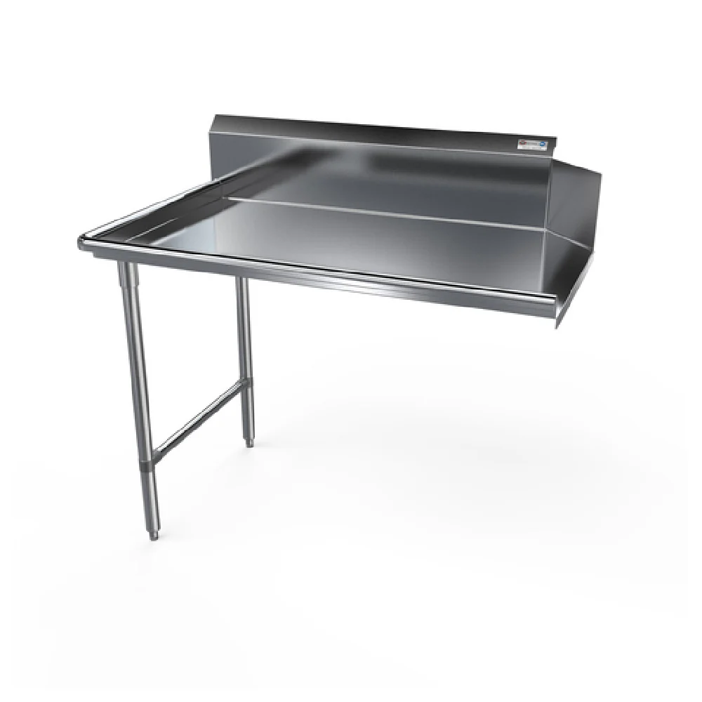 NBR Equipment CDT-96L-16 96 Inch Premium Dishtable Straight Design Stainless Steel