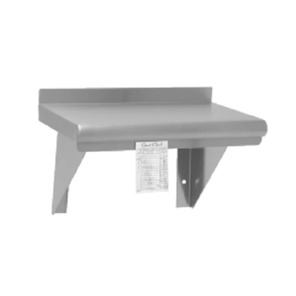 Advance Tabco WS-12-36CM 36 Inch Shelf Wall-mounted with Check Minder Stainless Steel