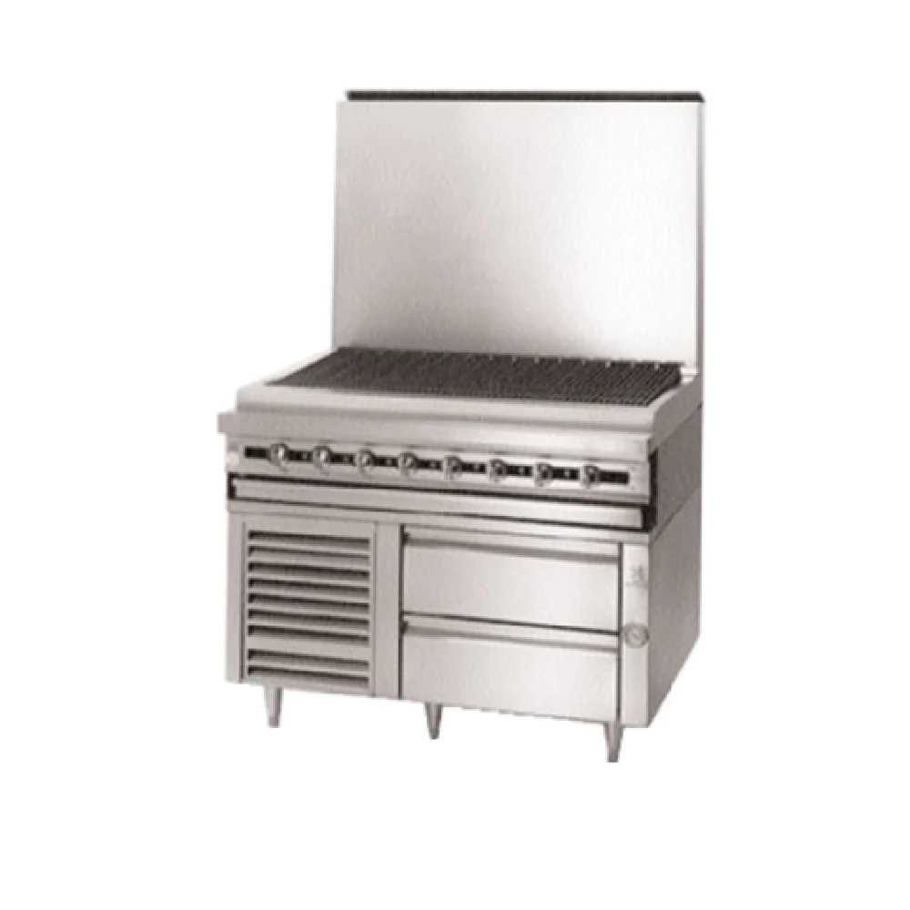 Jade Range JRLH-06S-T-114 114 Inch Stainless Steel Refrigerated Base Self-contained with 6 Drawers Jade Range JRLH-06S-T-114 114 Inch Stainless Steel Refrigerated Base Self-contained with 6 Drawers
