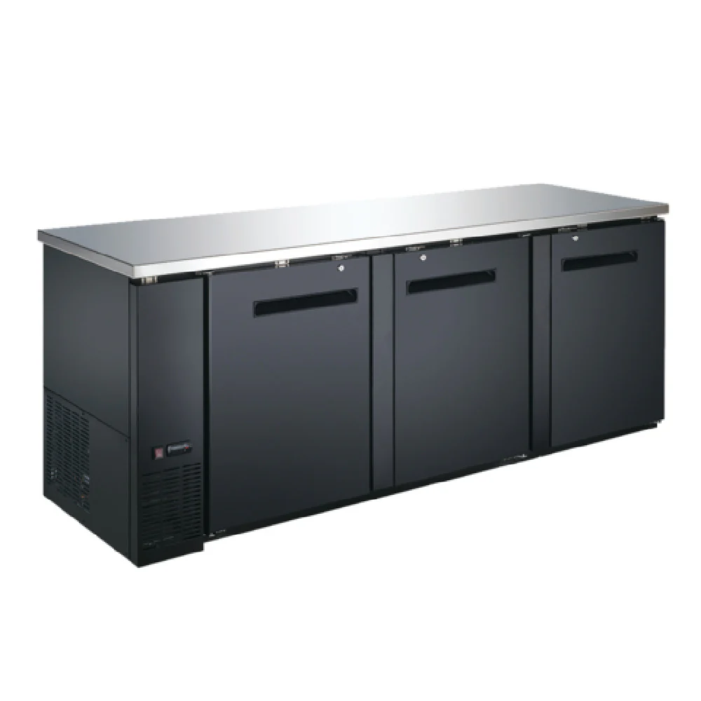 Admiral Craft USBB-9028 90 Inch Back Bar Cooler 32.0 cu ft Stainless Steel