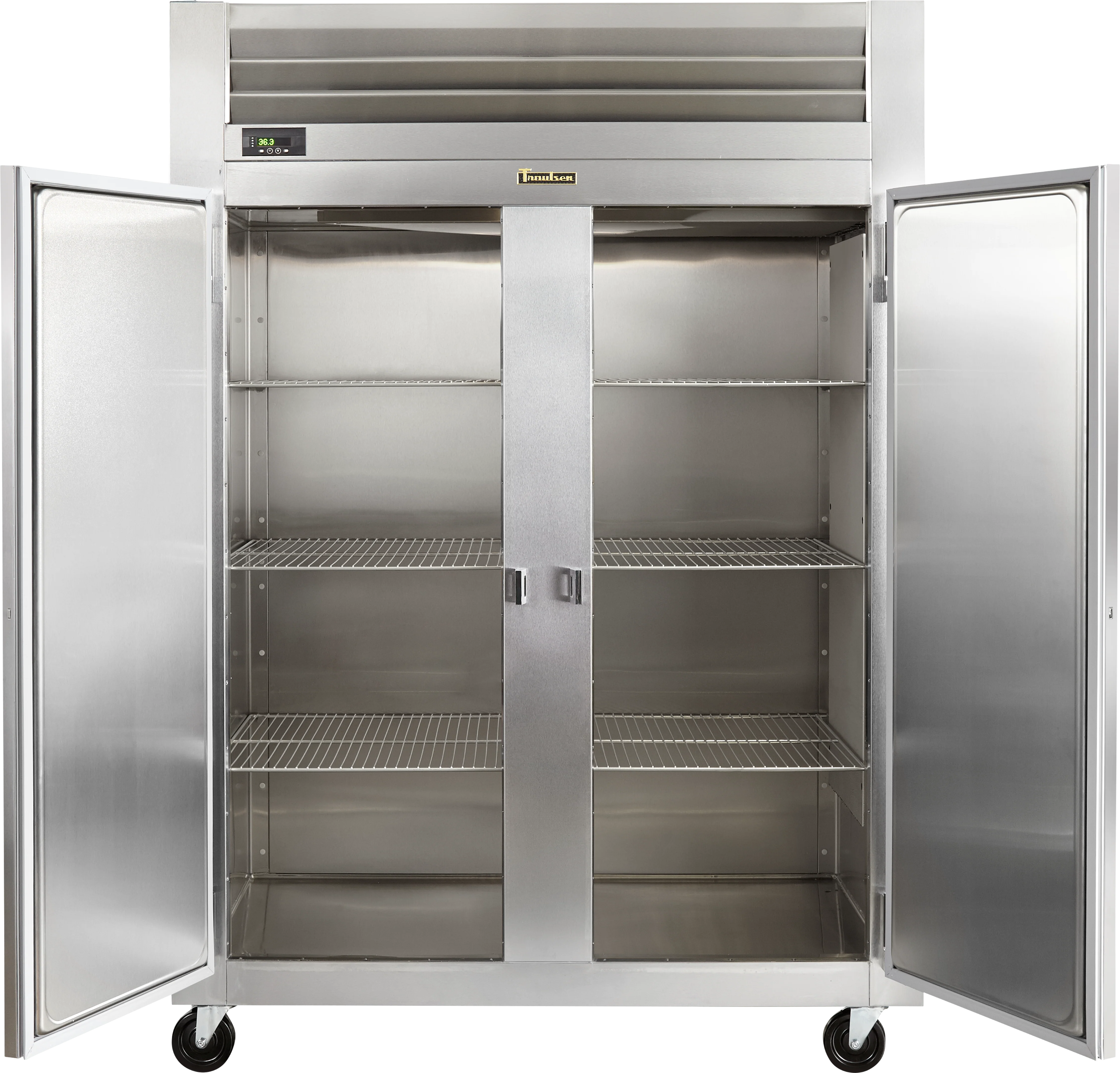 Traulsen RHT232N-FHS 52 Inch All Stainless Steel Reach-in Refrigerator 46 cu ft Traulsen RHT232N-FHS 52 Inch All Stainless Steel Reach-in Refrigerator 46 cu ft