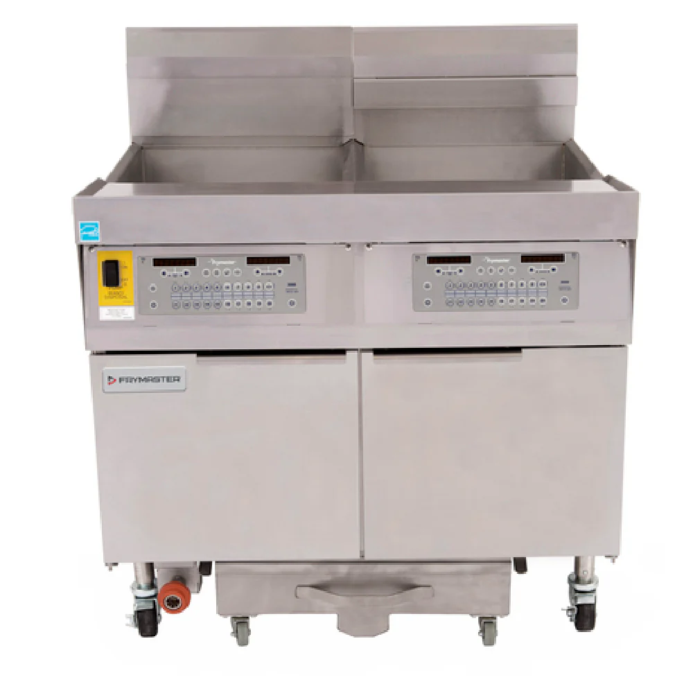 Frymaster FPLHD265_NAT 40 Inch Deep Fryer Gas Dual Tank with Built-in Filtration 105000 BTU Frymaster FPLHD265_NAT 40 Inch Deep Fryer Gas Dual Tank with Built-in Filtration 105000 BTU