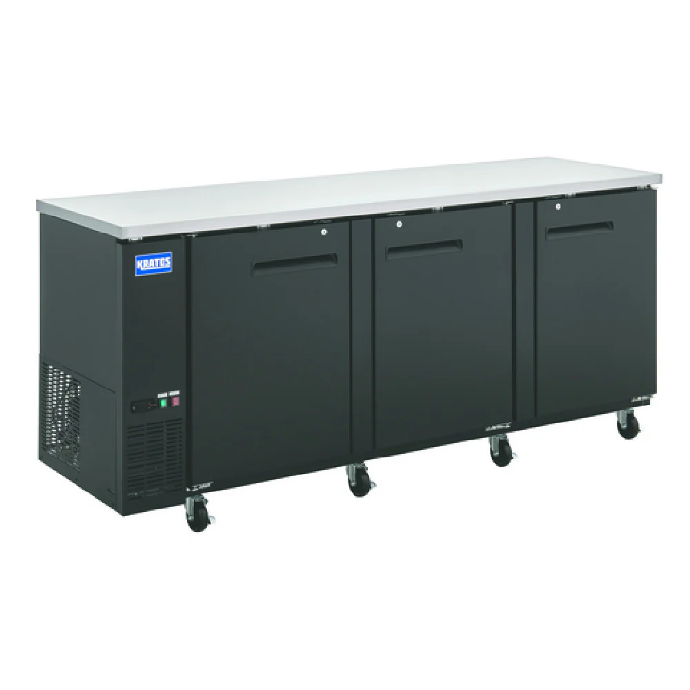 Hubert 138479 Kratos Back Bar Cooler 32.4 Cu. Ft. 90-1/4