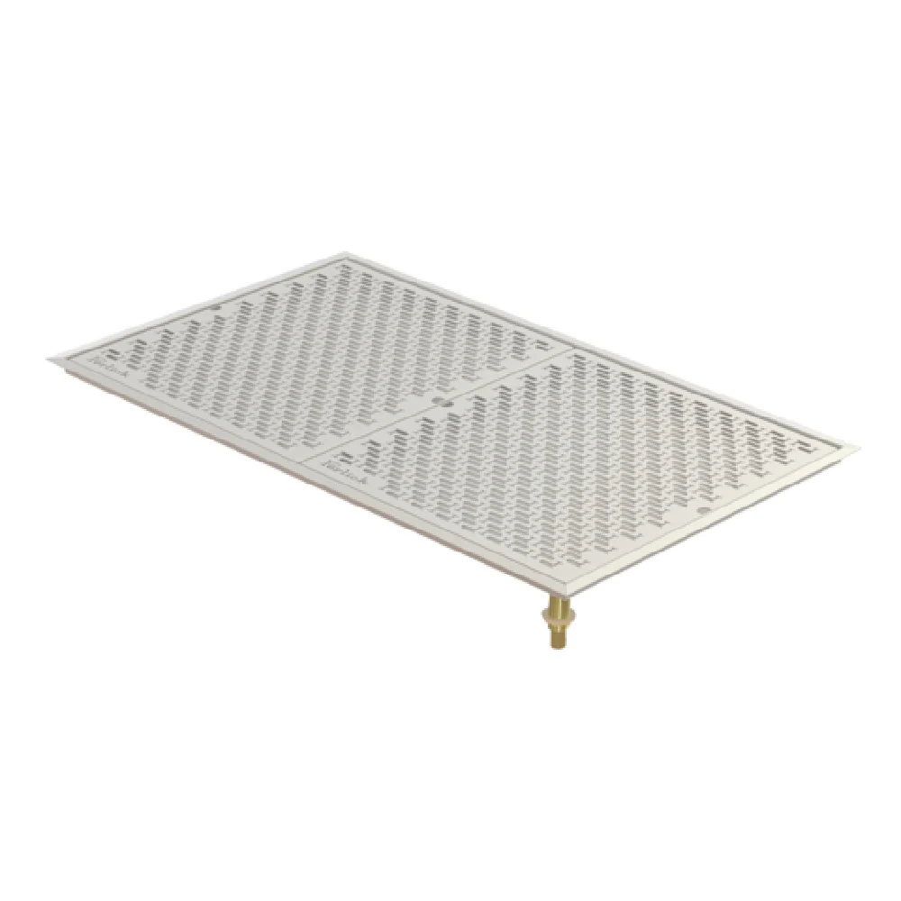 Perlick RDP18X24 24 Inch Drop-in Drip Tray Trough Stainless Steel with 2 removable glass racks Perlick RDP18X24 24 Inch Drop-in Drip Tray Trough Stainless Steel with 2 removable glass racks
