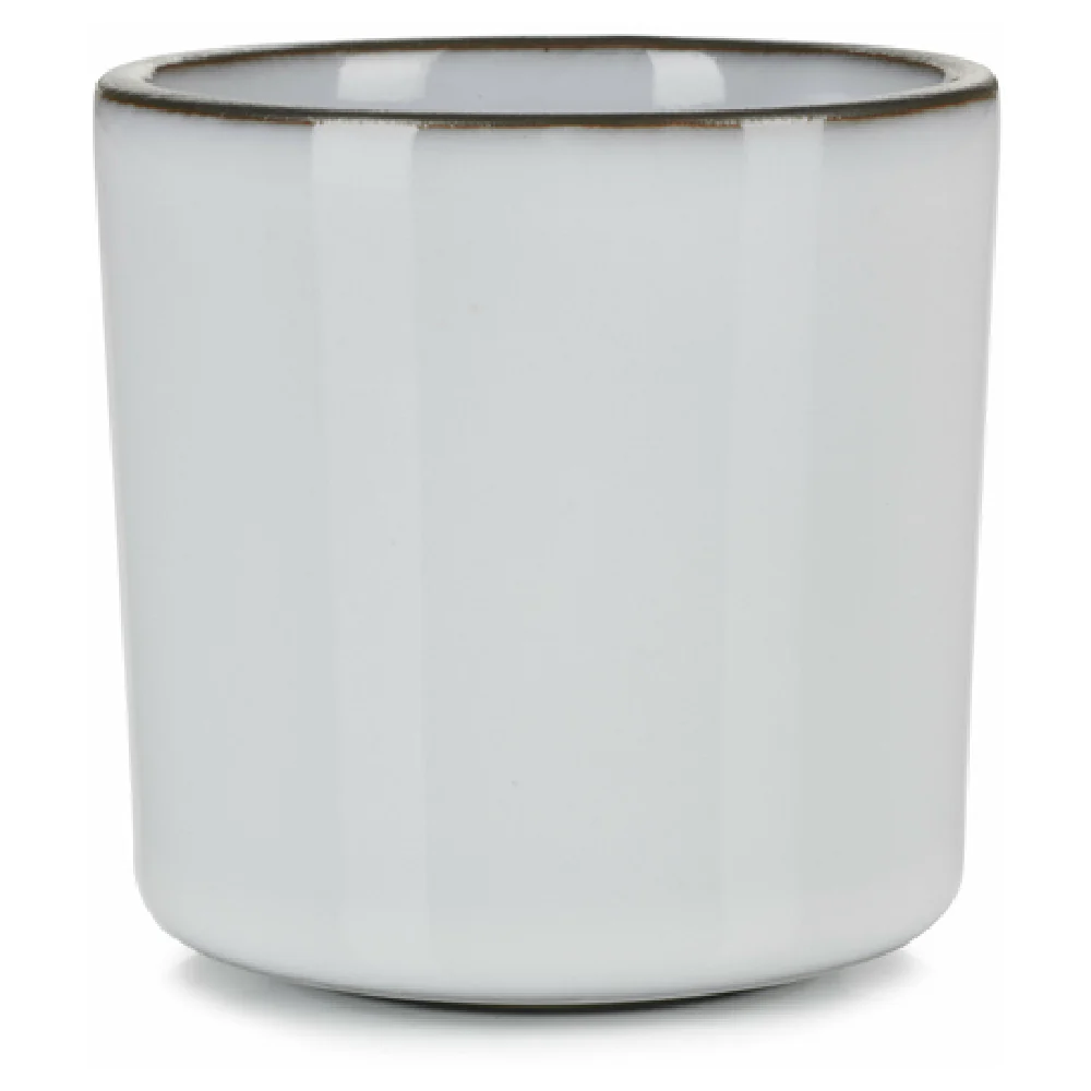 Revol 652687 2-3/4 Oz Round Porcelain Cup White Cumulus Stackable