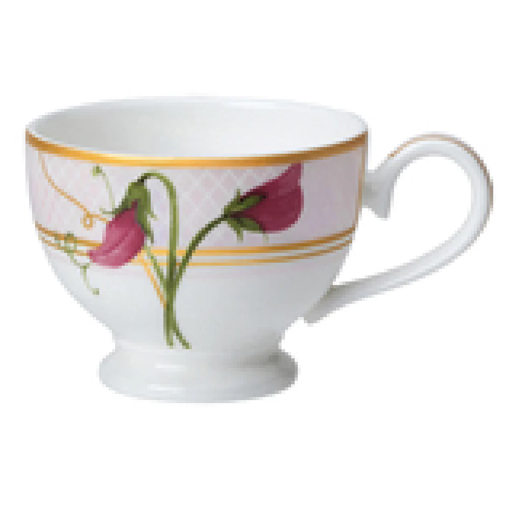 Steelite 82106AND0145 3.0 Oz Footed Espresso Cup Bone China Trellis Design