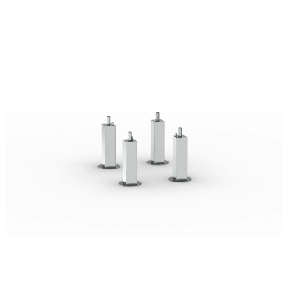 Rational 60.31.524 Kit 4 Packs Flanged Feet for 2-XS and 2-S Units Stainless Steel Rational 60.31.524 Kit 4 Packs Flanged Feet for 2-XS and 2-S Units Stainless Steel
