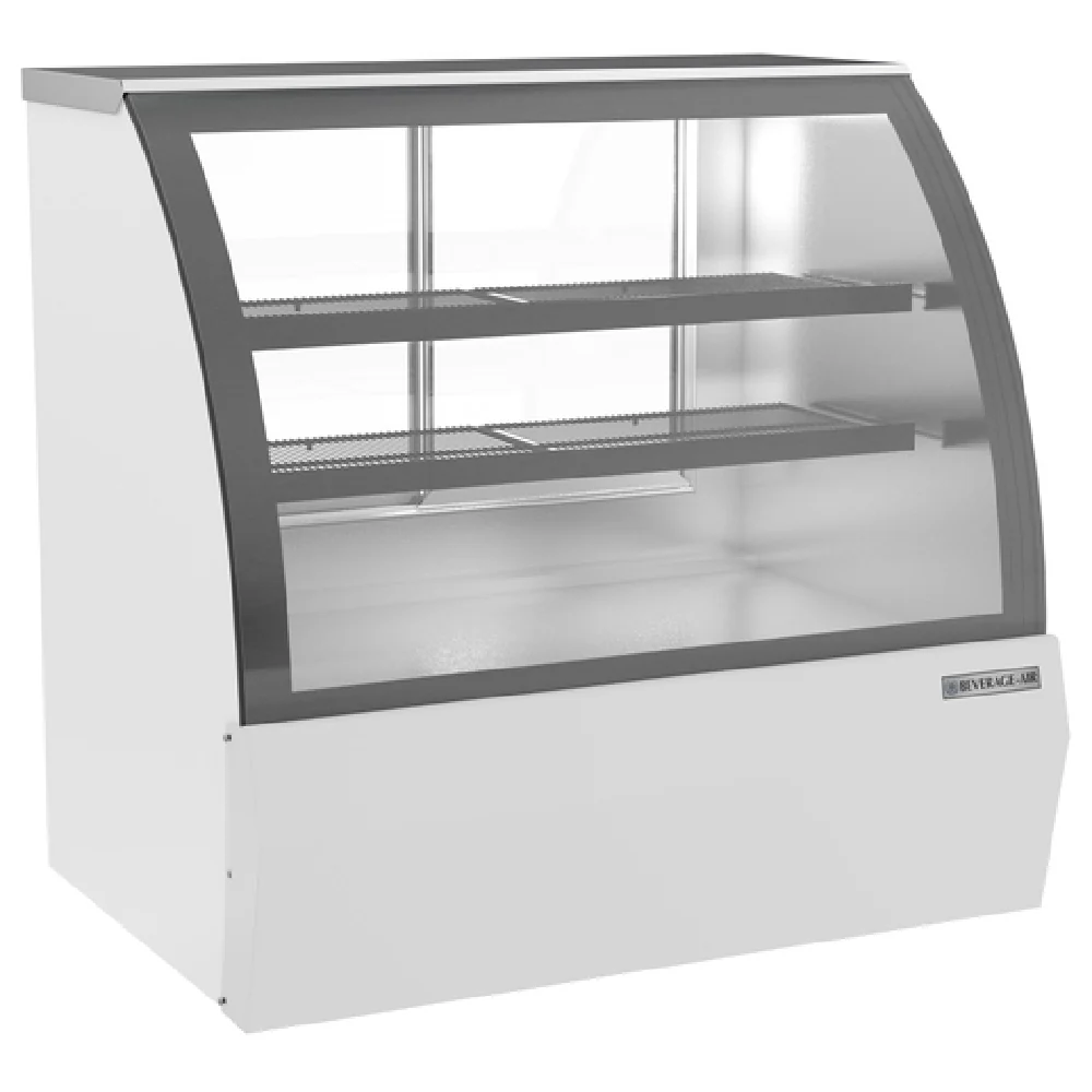 Beverage Air CDR4HC-1-W 49 Inch Refrigerated Deli Case Open Food Rated Stainless Steel