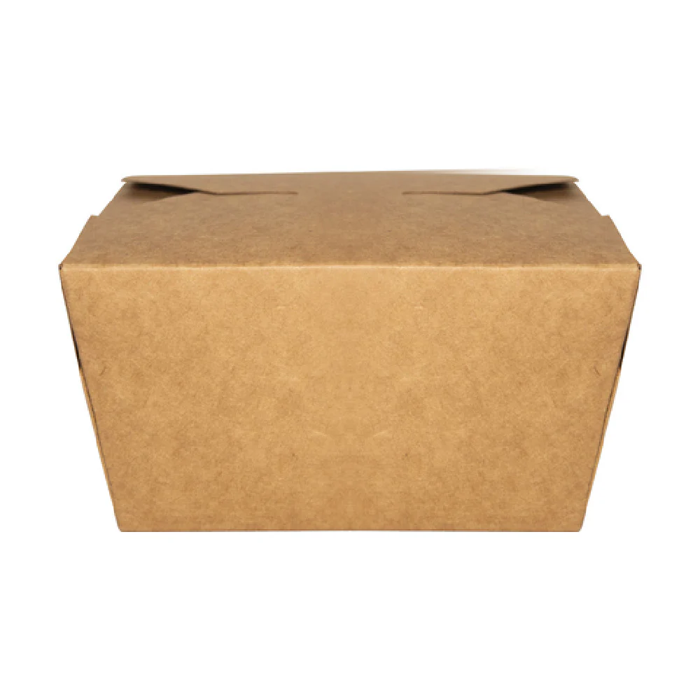 International Tableware TG-KB-#1 130 Oz Kraft Take-Out Box- 200 Bundles