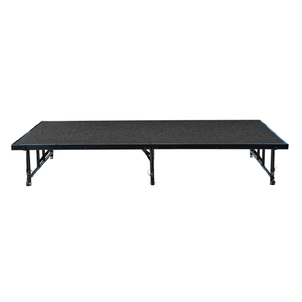 National Public Seating TFXS48962432 48 Inch Stage Platform Mobile with Casters