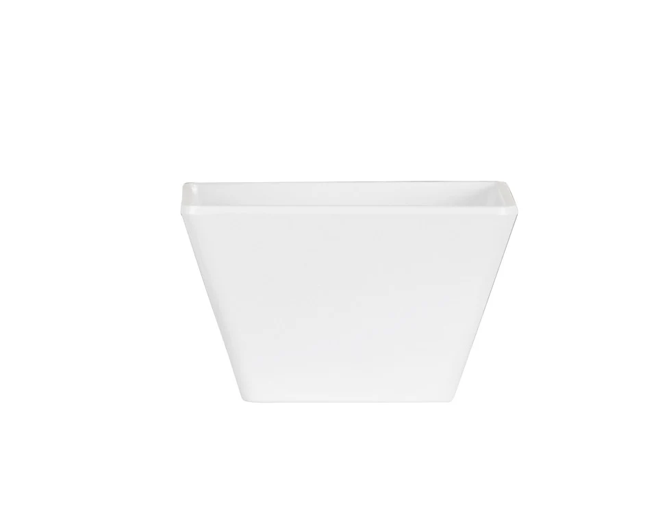 Cal Mil SR260 5 Inch Square Bowl Dishwasher Safe Melamine Cal Mil SR260 5 Inch Square Bowl Dishwasher Safe Melamine