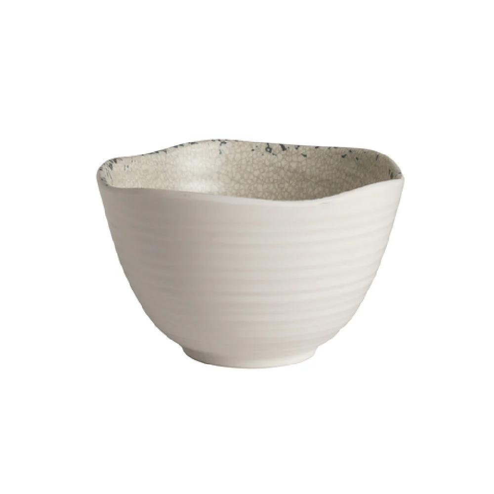 Steelite 7194TM085 4 Inch 9 Oz Small Bowl Round Melamine Pompeii Stone