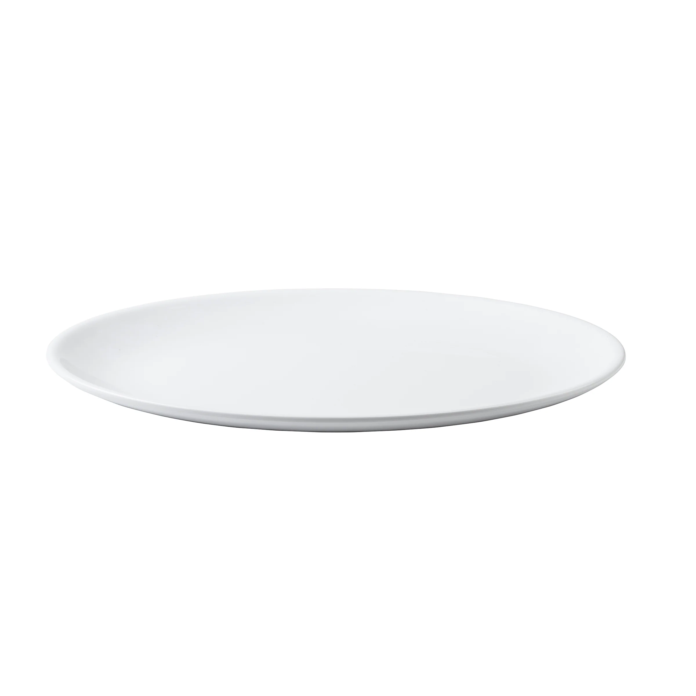 Tablecraft 11526 14 Inch White Oval Serving Platter Melamine Dishwasher Safe