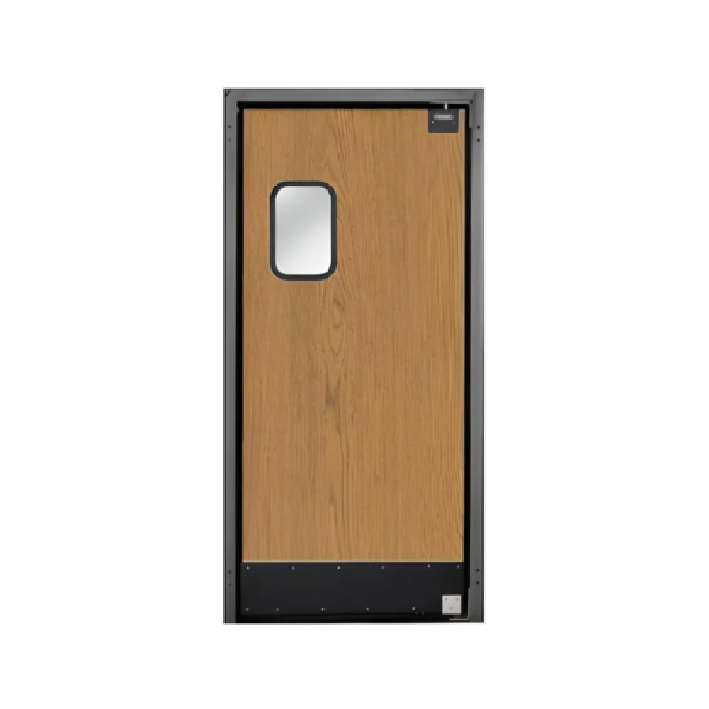 Curtron SPD-35-L-GK-3984 Service-Pro® Series 35 Swinging Door 39”W X 84”H X 1-5/8” Thick Door Panel Consisting Of Full Perimeter Rigid PVC Frame And Perimeter Gasket