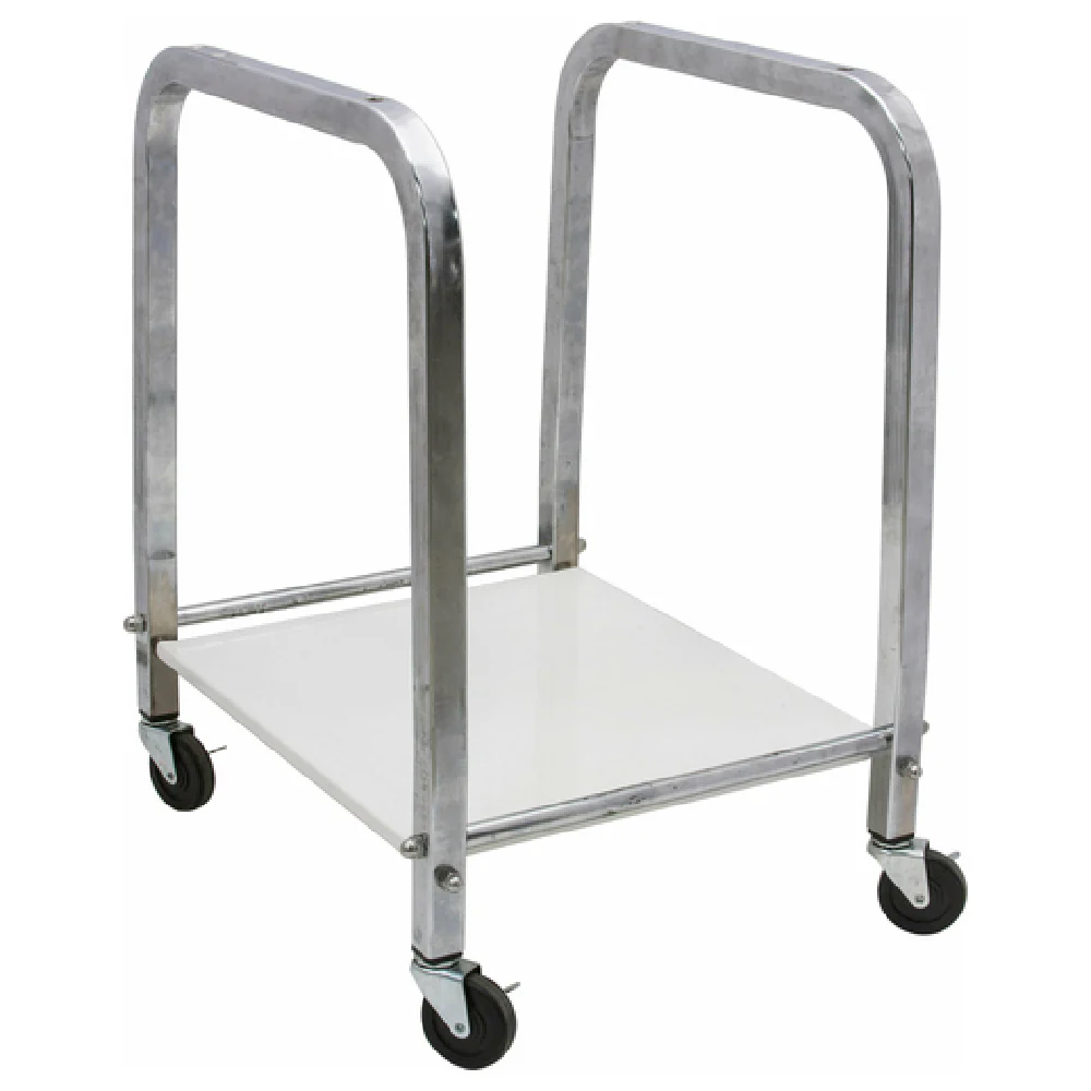 DoughXpress DX-B4-436-0072 12 to 23 Inch Equipment Stand with Shelf and Casters DoughXpress DX-B4-436-0072 12 to 23 Inch Equipment Stand with Shelf and Casters