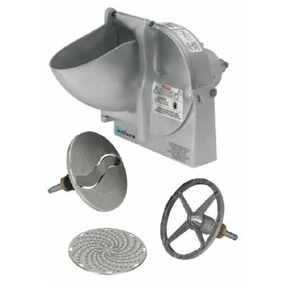 Univex VS9H 9 Inch Grater Shredder Attachment With Housing Anodized Aluminum