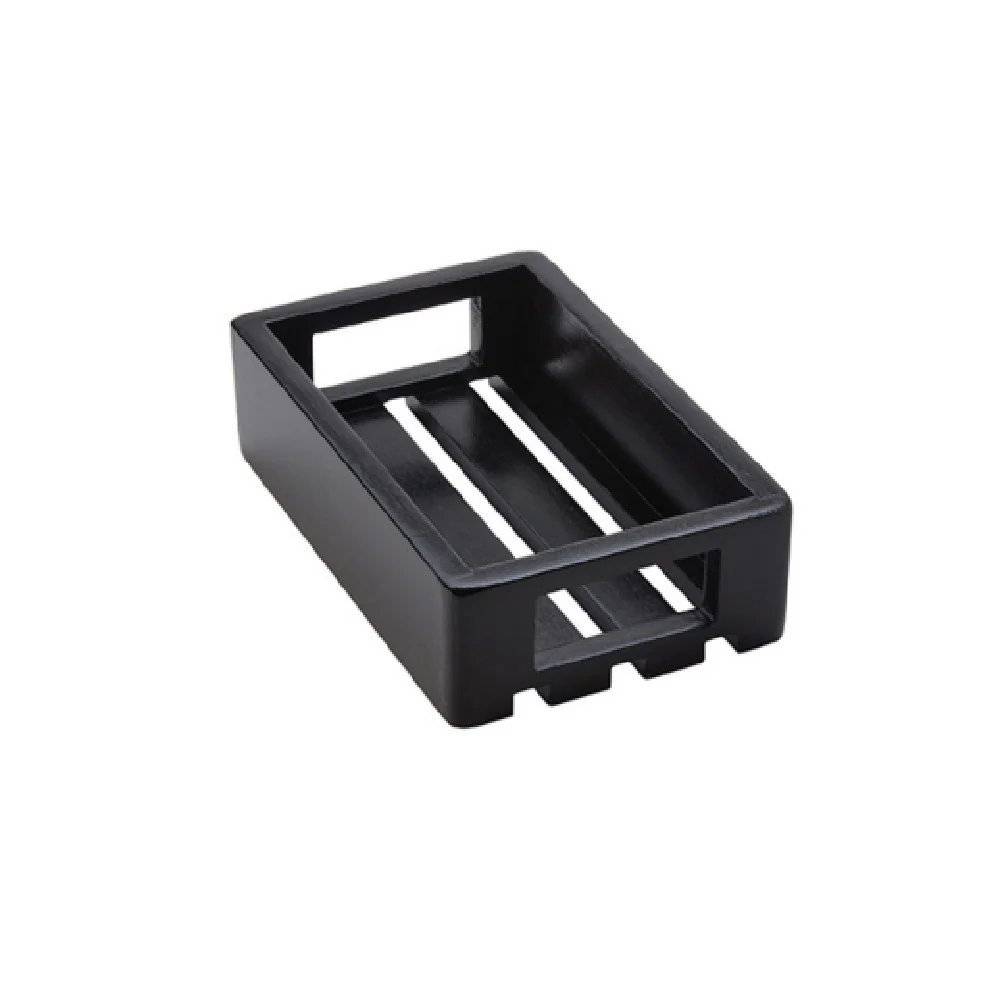 American Metalcraft MWH1 10-1/8 Inch Length Wooden Crate Espresso