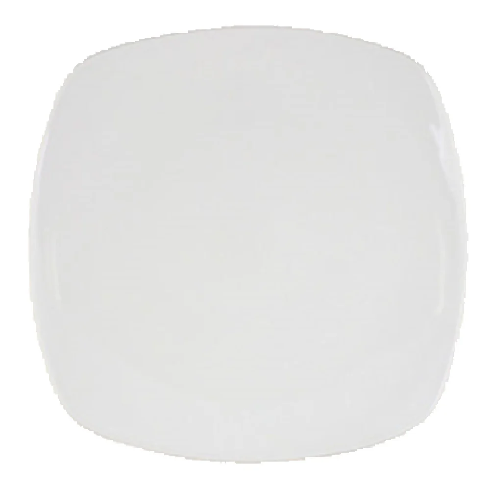 Vertex China LD-S6 6-1/2 Inch Square Plate Aluminum Oxide Reinforced Porcelain Bone White Vertex China LD-S6 6-1/2 Inch Square Plate Aluminum Oxide Reinforced Porcelain Bone White