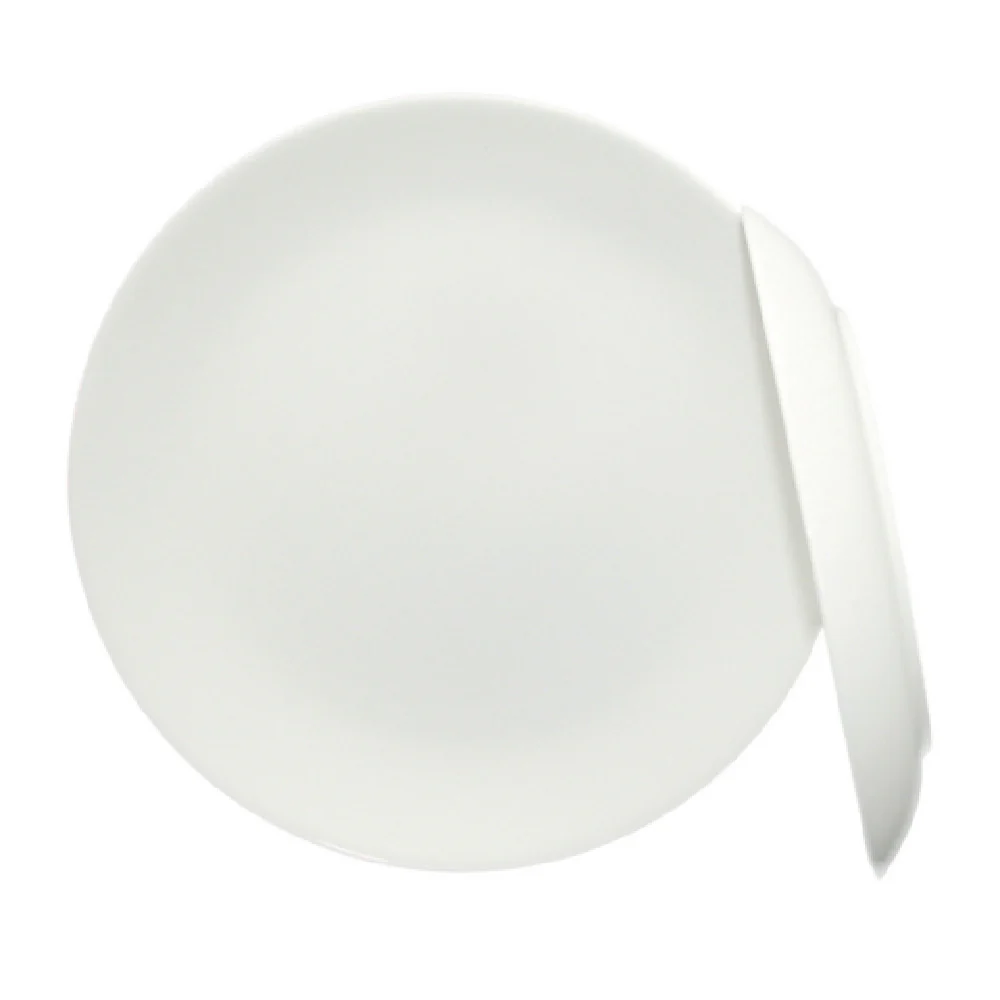 Fortessa HBW-00-808 11 Inch Coupe Plate Dishwasher Microwave Oven Safe Bone China