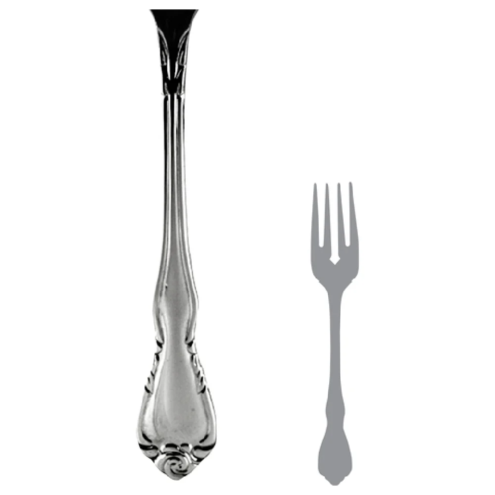 Steelite 5720SX023 6-1/4 Inch Dessert Salad Fork 18/10 Stainless Steel