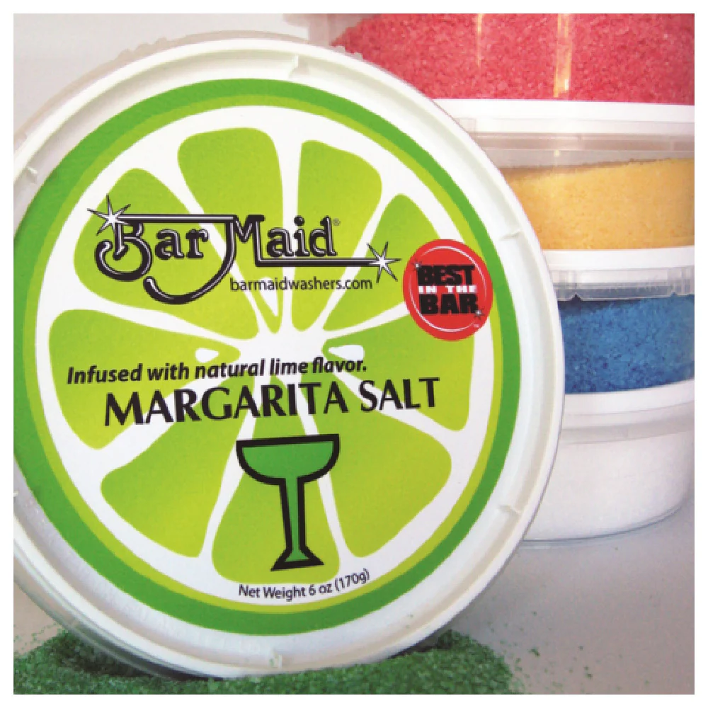 Bar Maid CR-102 6Oz Margarita Salt White with Natural Lime Flavor Bar Maid CR-102 6Oz Margarita Salt White with Natural Lime Flavor
