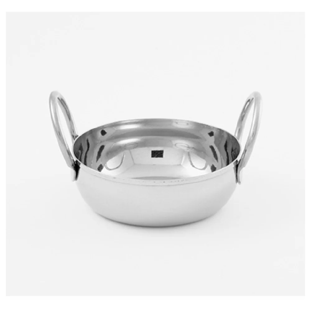American Metalcraft BD35 10 Oz Balti Dish Round Stainless Steel Mirror Finish