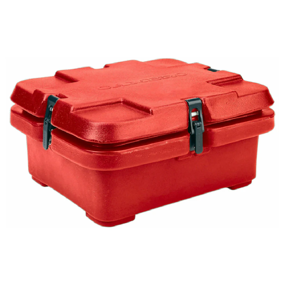 Cambro 240MPC158 16-1/2 Inch Red Insulated Food Carrier Polyethylene with Foam Insulation Cambro 240MPC158 16-1/2 Inch Red Insulated Food Carrier Polyethylene with Foam Insulation