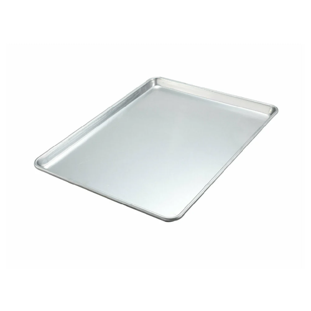 Winco ALXP-1622 16 Inch Sheet Pan Closed Bead 19 Gauge Aluminum