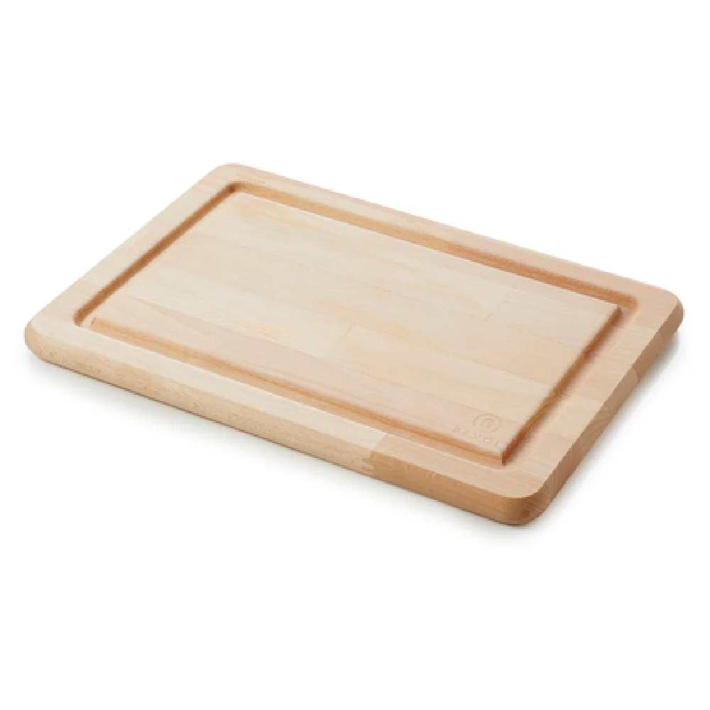Revol 655503 13-1/2 Inch Burger Board Beechwood With Juice Groove Revol 655503 13-1/2 Inch Burger Board Beechwood With Juice Groove