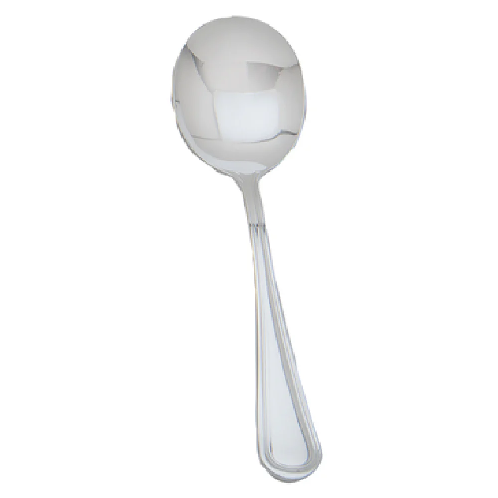 1880 Hospitality RE-102 Bouillon Spoon 5-3/4 Inch Extra Heavy Weight 18/8 Stainless Steel Mirror Polish