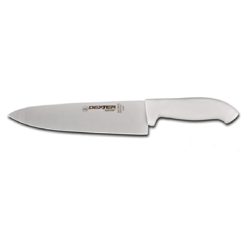 Dexter Russell 24153 8 Inch Soft Rubber Grip Chef Knife High Carbon Steel Stain-Free Dexter Russell 24153 8 Inch Soft Rubber Grip Chef Knife High Carbon Steel Stain-Free