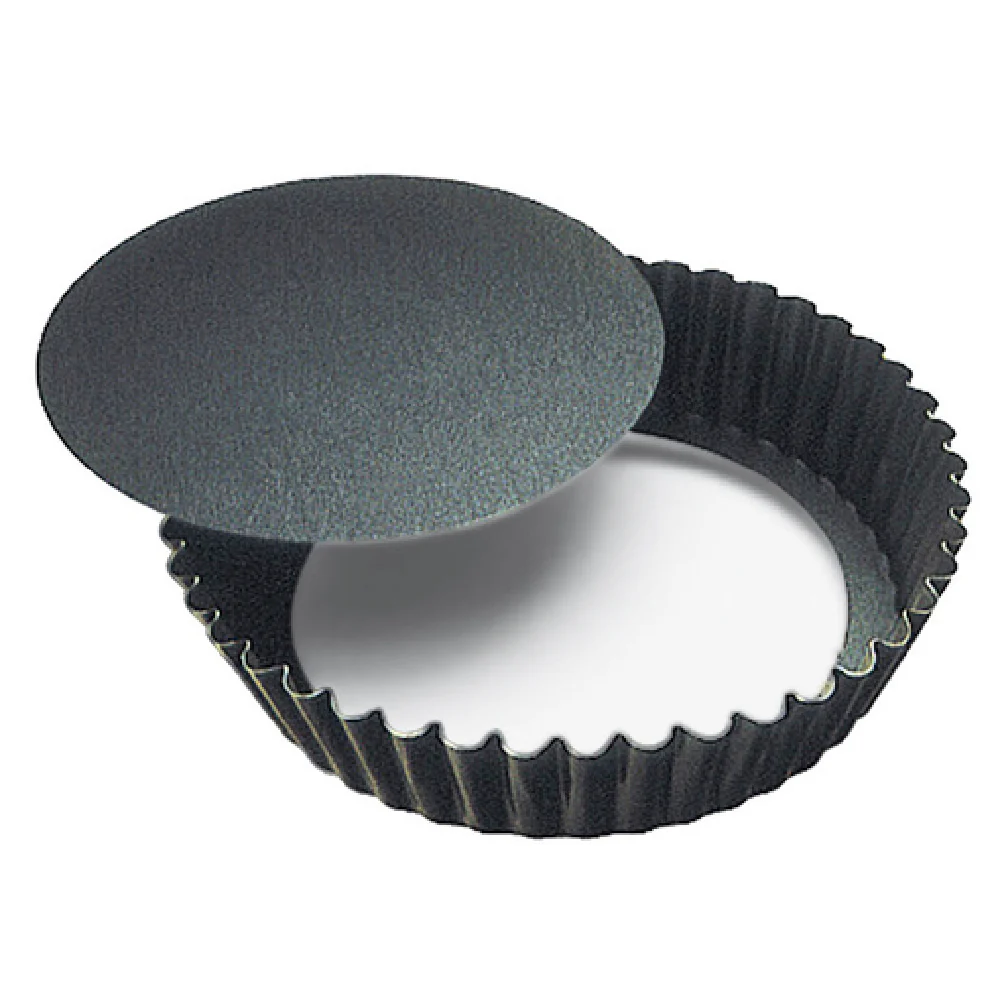 Louis Tellier 224830 8 Inch Round Gobel Cake Mold Fluted Non-Stick PFOA Free