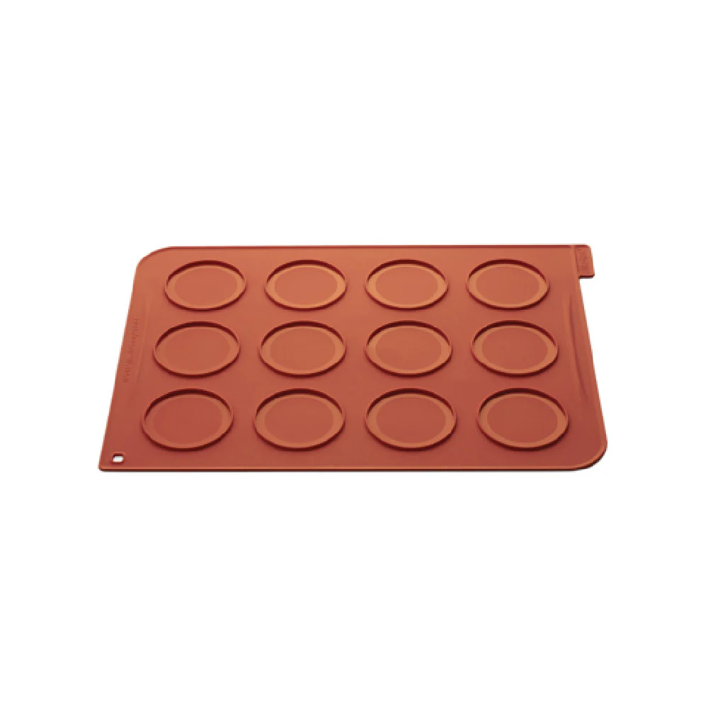 Louis Tellier WOP01 15 Inch Silicone Baking Mat 12 Cavities Made in Italy